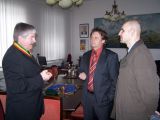 Stretnutie s p. starostom a šéfom kultúry mesta