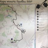 Cesta spojujúca vinárov Polešovic, Boršic a Buchlovic.