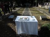 Spomienková kniha na židovskom cintoríne.