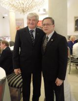 JE. L. Tseng s prezidentom EFVK Eques Všetečkom