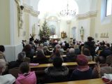 Kostol Nová Ves nad Žitavou vo svojej vianočnej atmosfére.