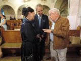 Pán S. Bachleda s primátorom a p. Habartovou