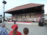 Nádherná bodka za horúcim dňom festivalu. Nádherná bodka za horúcim dňom festivalu.